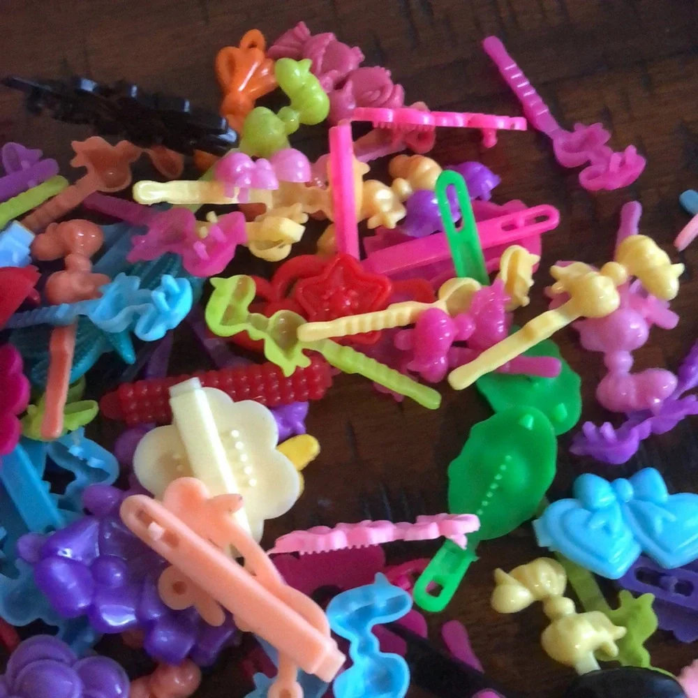 200 Colorful Assorted Kids Hair Bows
